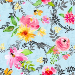 Boho Bouquet Fabric 1109-11