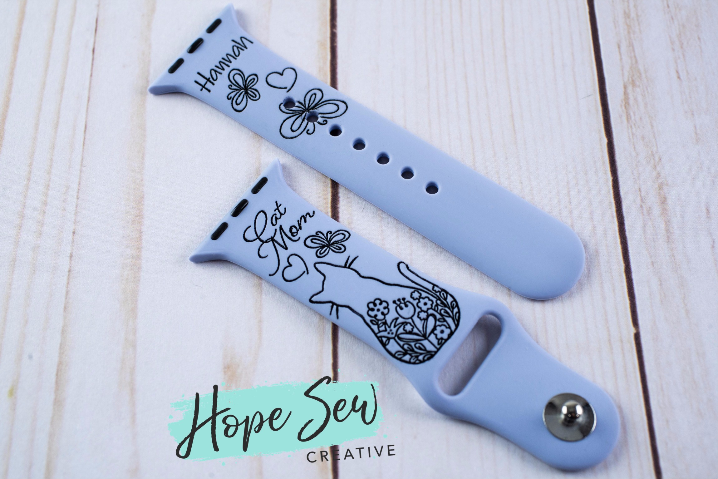 Smart Watch Band_Cat Mom_Personalized - Image 3