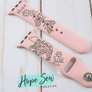 Smart Watch Band - Mama Bear - Personalized