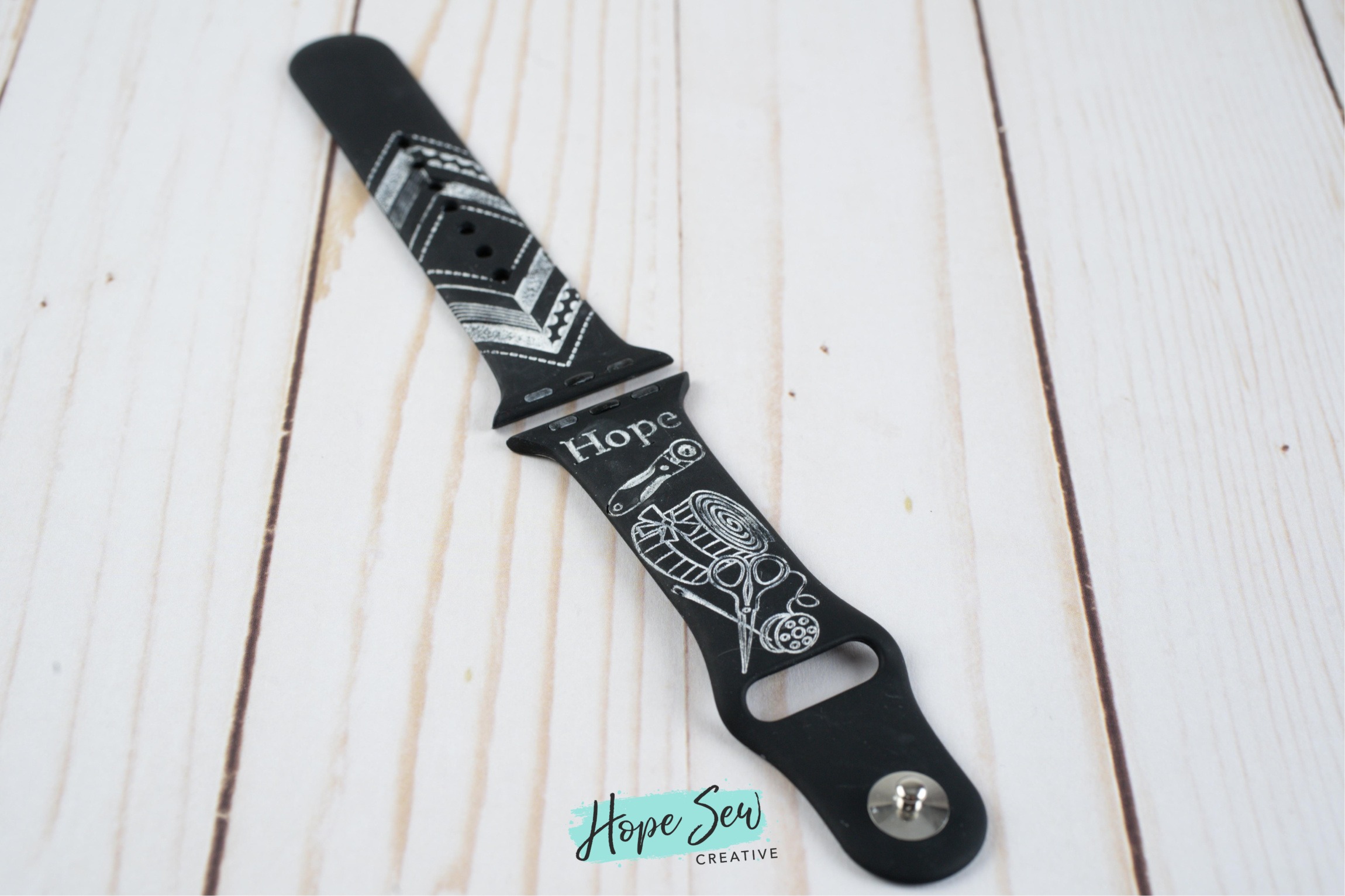 Smart Watch Band_Quilting 3_Personalized