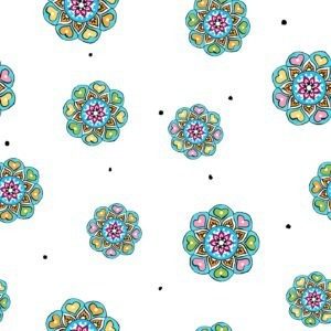 Mandala Tango Fabric 9650-01