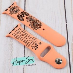 Smart Watch Band - Faith Bands - Jeremiah 29:11