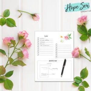 Big Happy Planner Notes - Hexi 6 - Page Printable