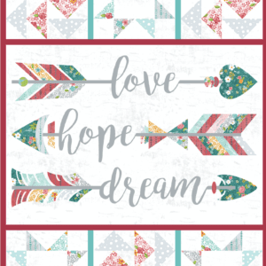 Roses & Arrows Panel 9098P-01