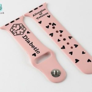 Smart Watch Band_ Medical Alert_Personalized