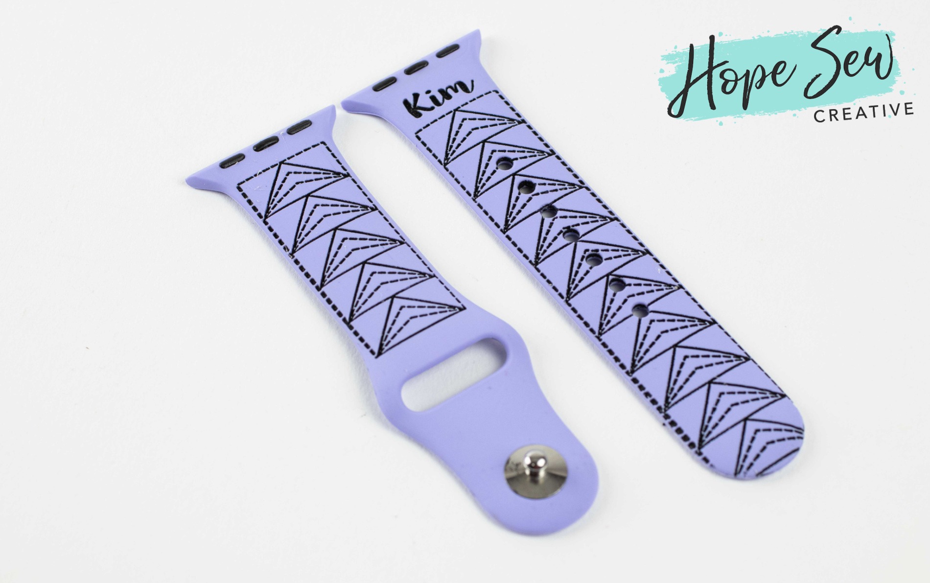 Smart Watch Band_Quilting 11_Personalized