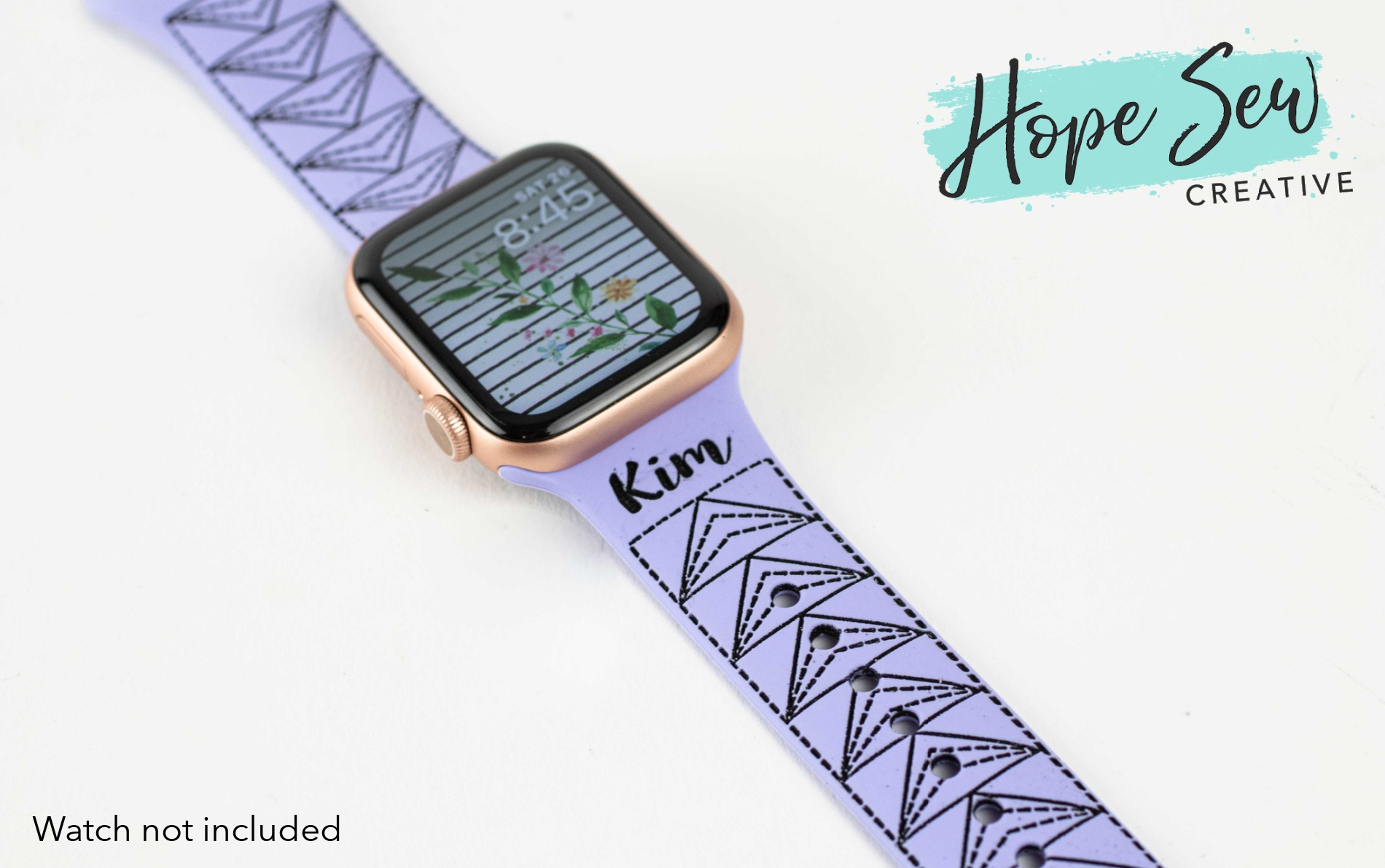 Smart Watch Band_Quilting 11_Personalized - Image 3