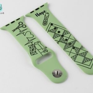 Smart Watch Band_Quilting 15_Personalized