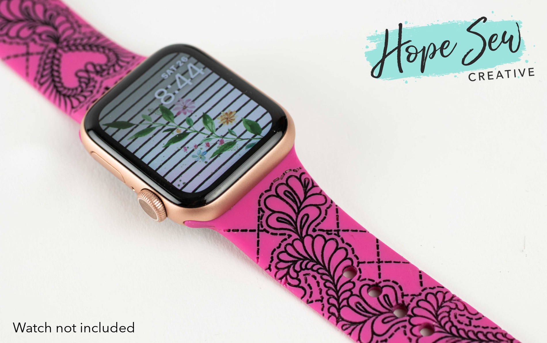 Smart Watch Band_Quilting 8_Personalized - Image 3