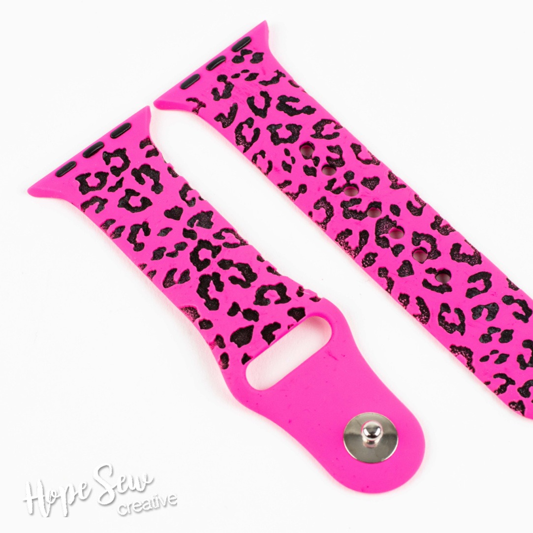 Smart Watch Band_Leopard_Personalized