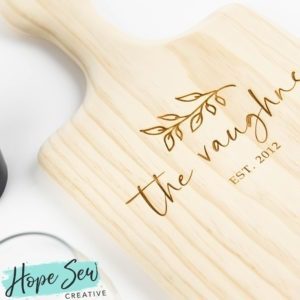 Personalized Charcuterie Board
