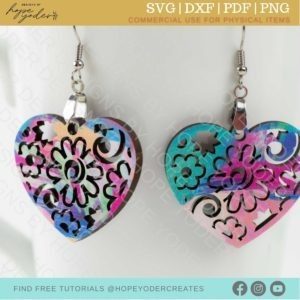 Download_Heart Earrings Commercial SVG