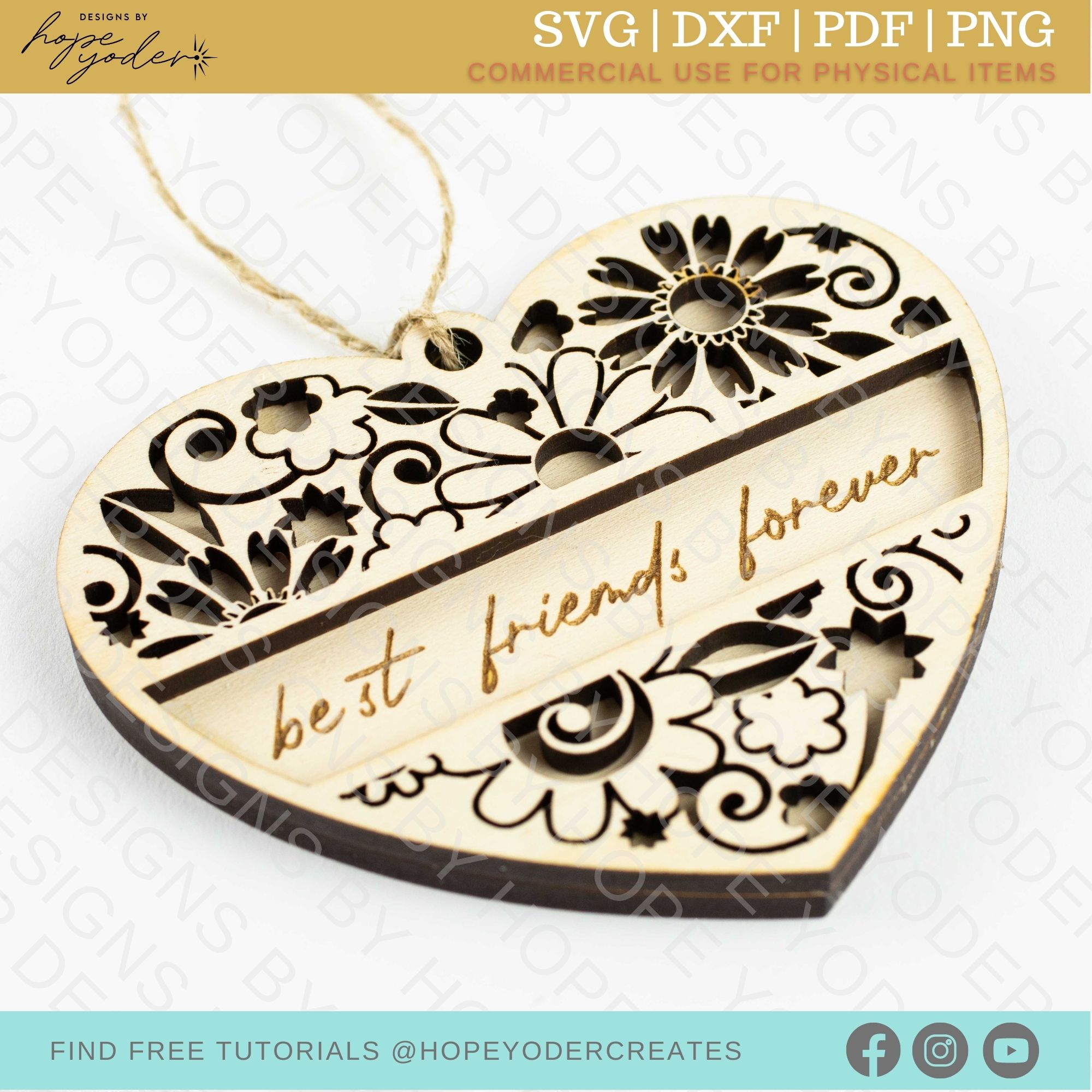Download_Heart Ornament Commercial SVG