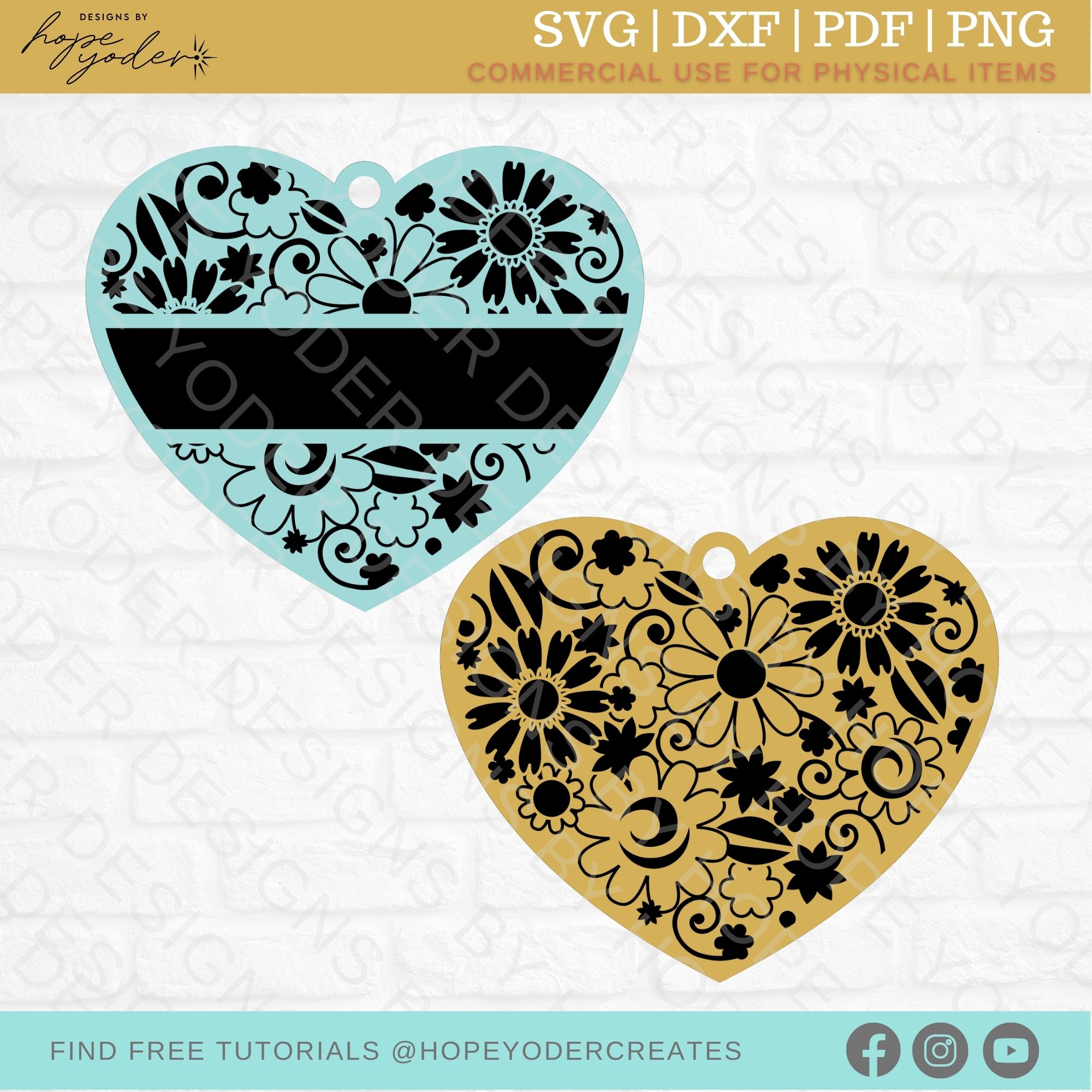 Download_Heart Ornament Commercial SVG - Image 2