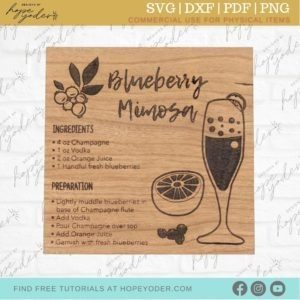 Download_Happy Hour Coaster_Mimosa Commercial SVG