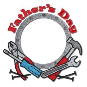 Embroidery Download_Kitchen Towel_Fathers Day