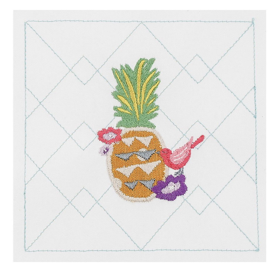 Embroidery Download_Pineapple