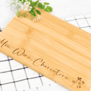 Small - Personalized Charcuterie Bamboo Board