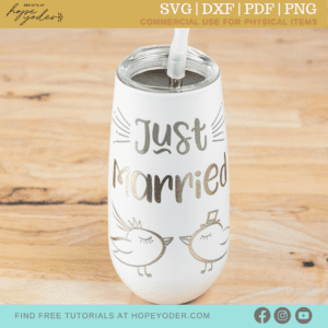 Download_Wedding Just Married_Commercial SVG