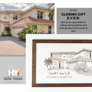 Hand-Drawn House Sign_Personalized