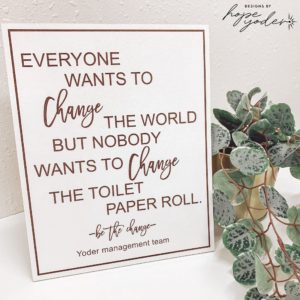 Bathroom Sign_Personalized