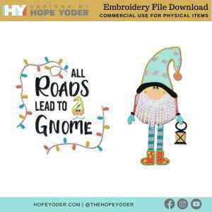 Gnome For Christmas Download_Embroidery Collection