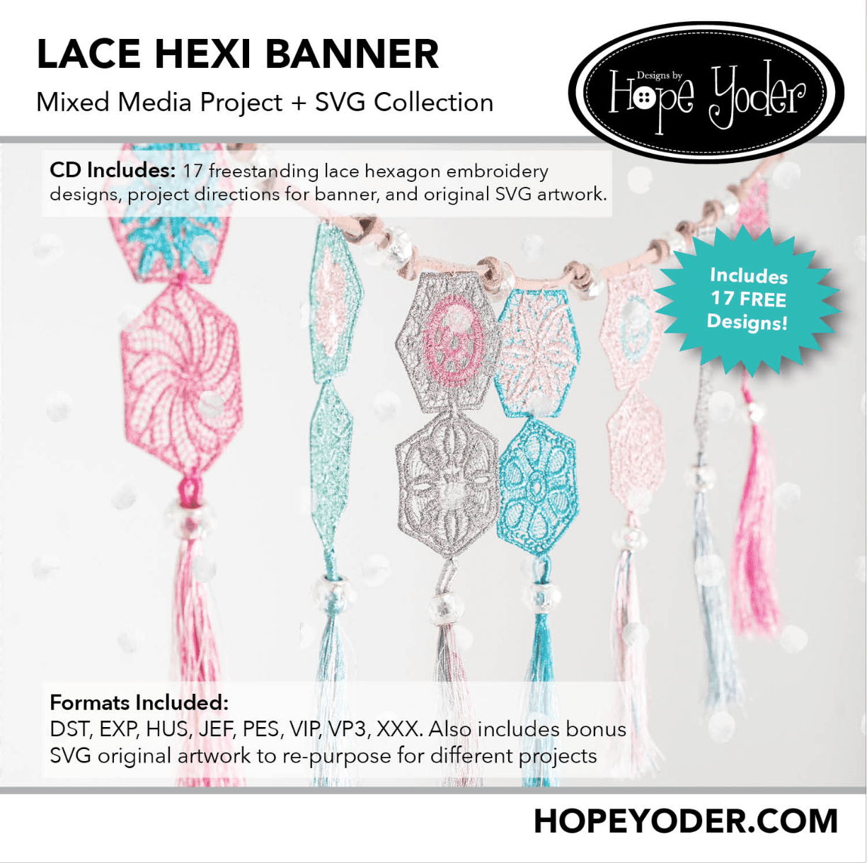A Mega Embroidery Bundle Download_9 Collections - Image 8
