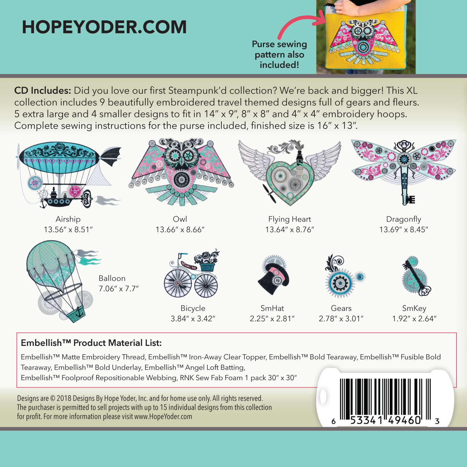 A Mega Embroidery Bundle Download_9 Collections - Image 15