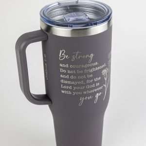 40 Ounce Tumbler With Handle - Engraved and Personalized