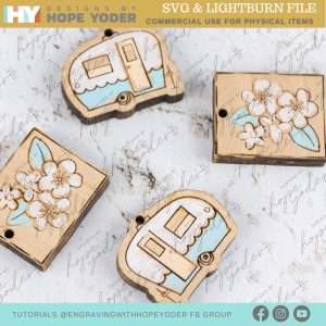 Download_Tiny Campers_Commercial SVG | Lightburn File
