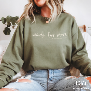 Embroidered Sweatshirt - made for more