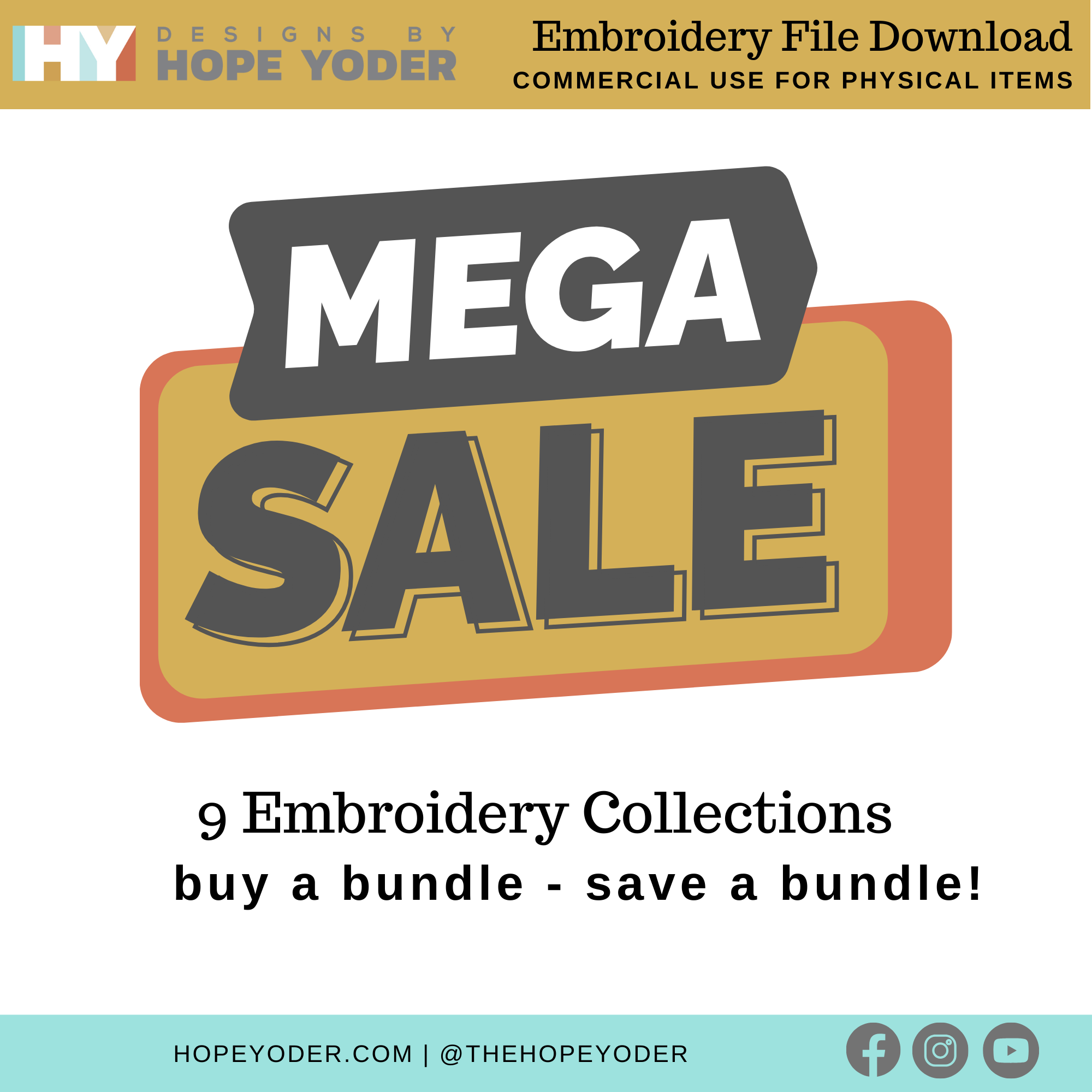 A Mega Embroidery Bundle Download_9 Collections