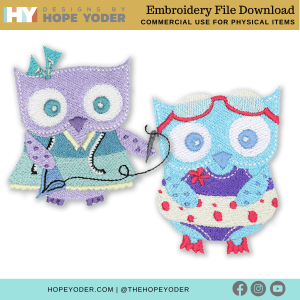 We're A Hoot_ Download_Embroidery Collection