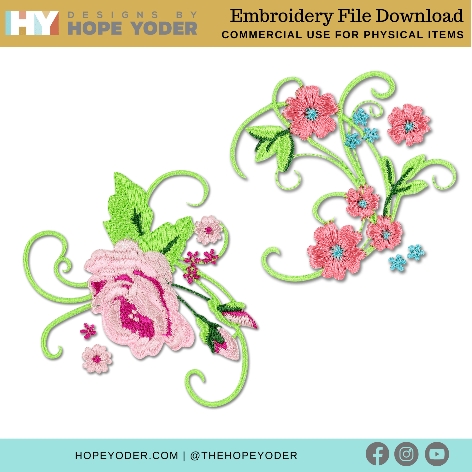 Roses and Arrows_ Download_Embroidery Collection + Pillow Pattern - Image 6