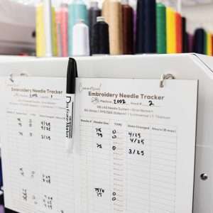 Needle Tracker Board - Dry Erase [Double]